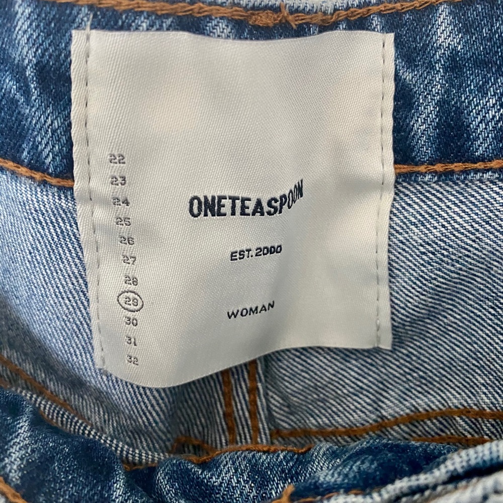 NWT One Teaspoon Freebirds High Waist Skinny Jean - Picture 8 of 12